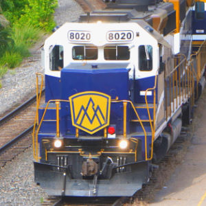 Rocky Mountaineer at Glenwood Springs, CO Station